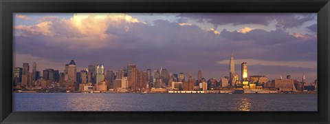 Framed New York City Hudson River NY Print