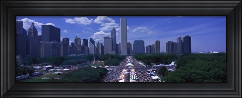 Framed Taste of Chicago Chicago IL Print