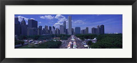 Framed Taste of Chicago Chicago IL Print