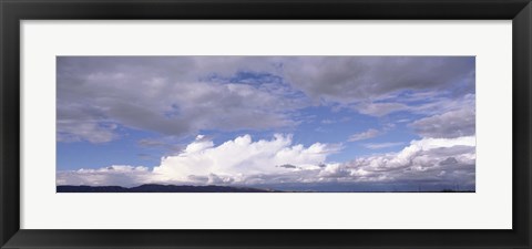 Framed Storm clouds in the sky, Phoenix, Arizona, USA Print