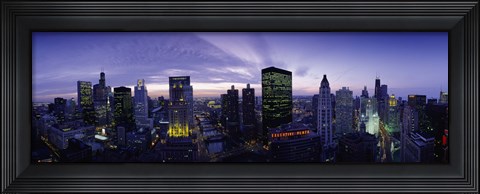 Framed Skyscrapers, Chicago, Illinois, USA Print