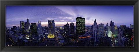 Framed Skyscrapers, Chicago, Illinois, USA Print