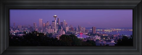 Framed Seattle WA USA Print