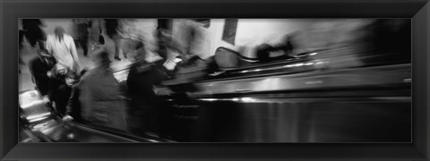 Framed Blurred Motion, People, Grand Central Station, NYC, New York City, New York State, USA, Print