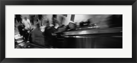 Framed Blurred Motion, People, Grand Central Station, NYC, New York City, New York State, USA, Print