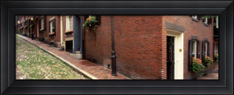 Framed Beacon Hill, Boston Massachusetts Print