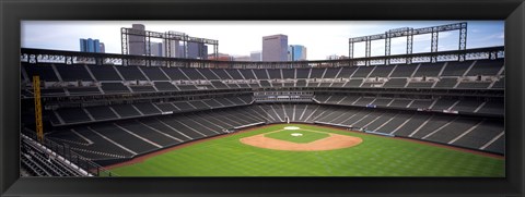 Framed Coors Field Denver CO Print