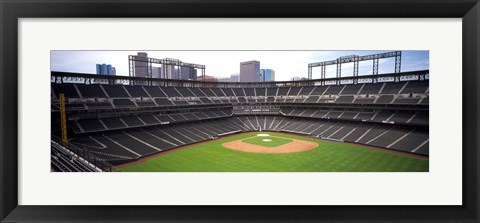 Framed Coors Field Denver CO Print