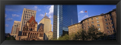 Framed USA, Massachusetts, Boston, Copley Square Print