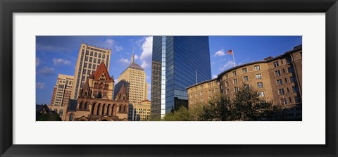 Framed USA, Massachusetts, Boston, Copley Square Print