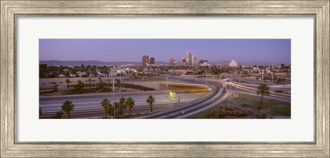 Framed Skyline Phoenix AZ USA Print