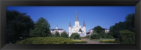 Framed Jackson Square, New Orleans, Louisiana Print