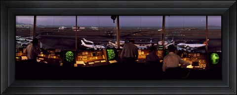 Framed San Francisco Intl Airport Control Tower San Francisco CA Print