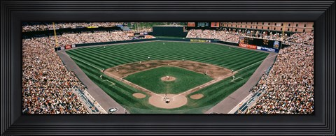 Framed Camden Yards Baseball Field Baltimore MD Print