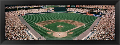 Framed Camden Yards Baseball Field Baltimore MD Print