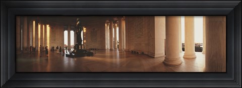 Framed Jefferson Memorial Interior, Washington DC Print