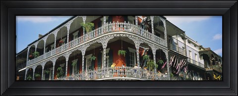 Framed French Quarter New Orleans LA USA Print