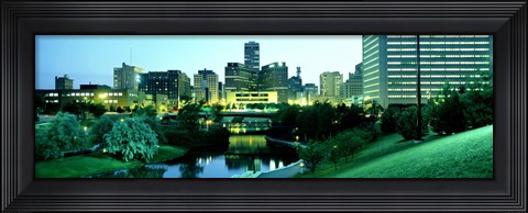 Framed Omaha NE Print