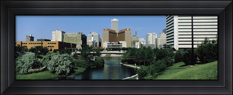 Framed Omaha NE USA Print
