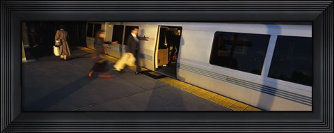 Framed Bay Area Rapid Transit, Oakland, California, USA Print
