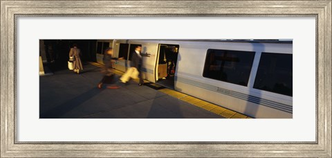 Framed Bay Area Rapid Transit, Oakland, California, USA Print