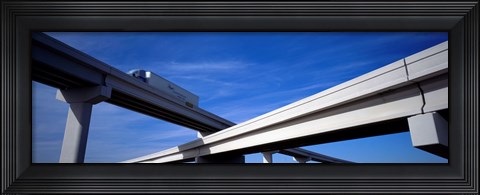 Framed Interchange, Texas, USA Print