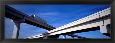 Framed Interchange, Texas, USA Print