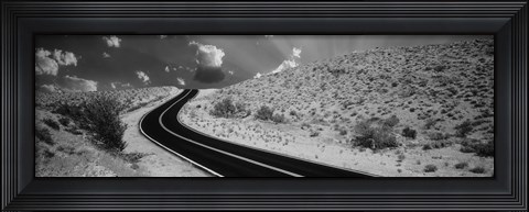 Framed Road, Las Vegas, Nevada, USA Print