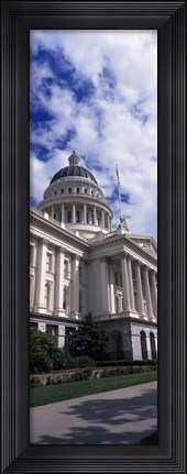 Framed State Capital Sacramento CA USA Print