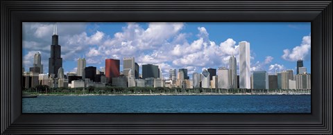 Framed Clouds, Chicago, Illinois, USA Print