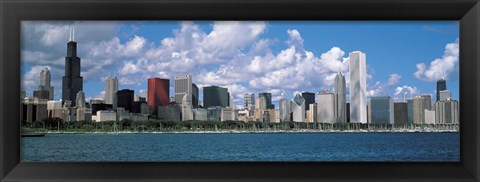 Framed Clouds, Chicago, Illinois, USA Print