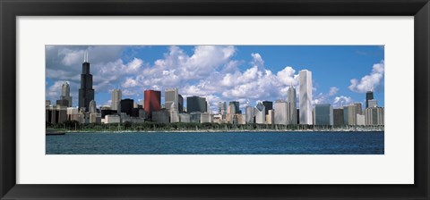 Framed Clouds, Chicago, Illinois, USA Print