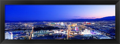 Framed Las Vegas Strip, Nevada, USA Print