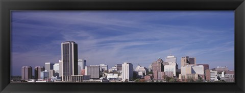 Framed Richmond, Virginia Skyline Print