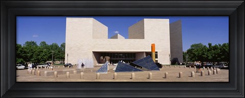 Framed Facade of a building, National Gallery of Art, Washington DC, USA Print