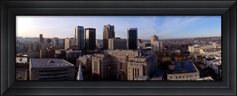 Framed Buildings in a city, Birmingham, Jefferson county, Alabama, USA Print