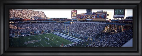 Framed High angle view of a football stadium, Sun Devil Stadium, Arizona State University, Tempe, Maricopa County, Arizona, USA Print