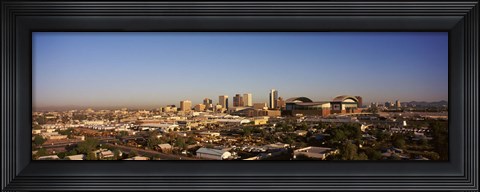 Framed Buildings in a city, Phoenix, Arizona, USA Print