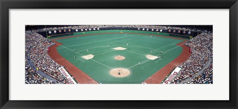 Framed Phillies vs Mets baseball game, Veterans Stadium, Philadelphia, Pennsylvania, USA Print