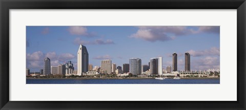 Framed Buildings in San Diego, California Print