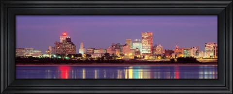 Framed Dusk, Memphis, Tennessee, USA Print