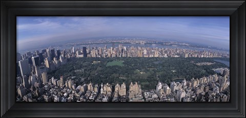Framed Aerial Central Park New York NY USA Print