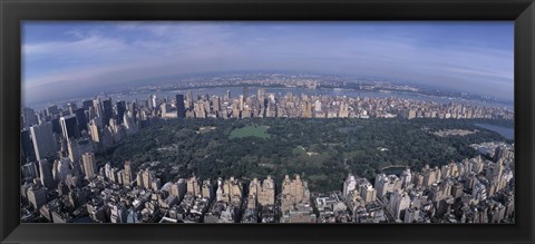 Framed Aerial Central Park New York NY USA Print