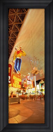 Framed Fremont Street Downtown Las Vegas Print