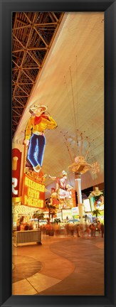 Framed Fremont Street Downtown Las Vegas Print