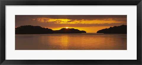 Framed Islands in the sea, Everglades National Park, Miami, Florida, USA Print