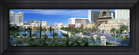 Framed Strip Las Vegas NV Print