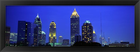 Framed Evening, Atlanta, Georgia, USA Print