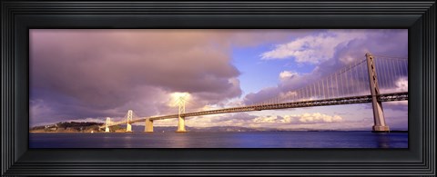 Framed Oakland Bay Bridge San Francisco California USA Print