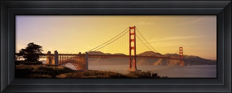Framed Golden Gate Bridge Print